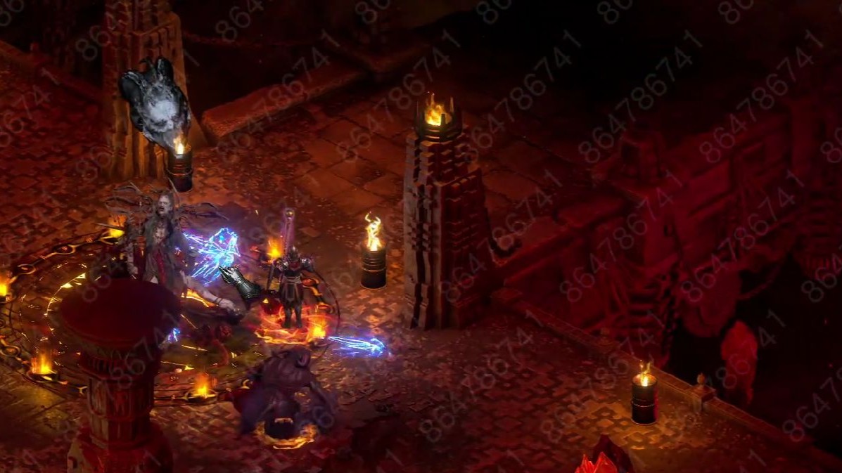 Gameplay footage of Diablo 2: Resurrected