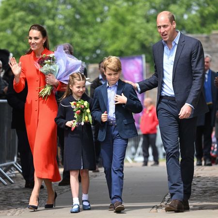 Queen Elizabeth II Platinum Jubilee 2022 - The Duke And Duchess Of Cambridge Visit Wales