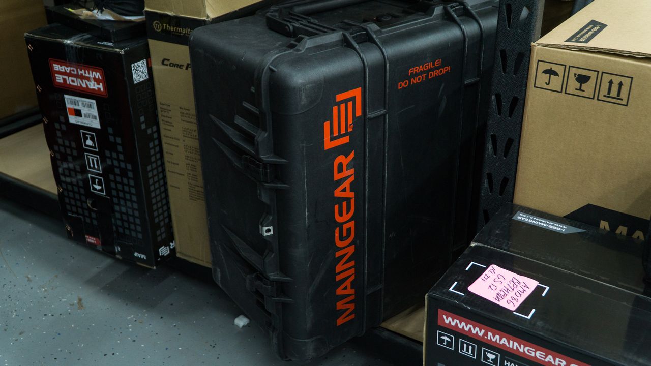 One of several options for how your Maingear PC will be shipped.