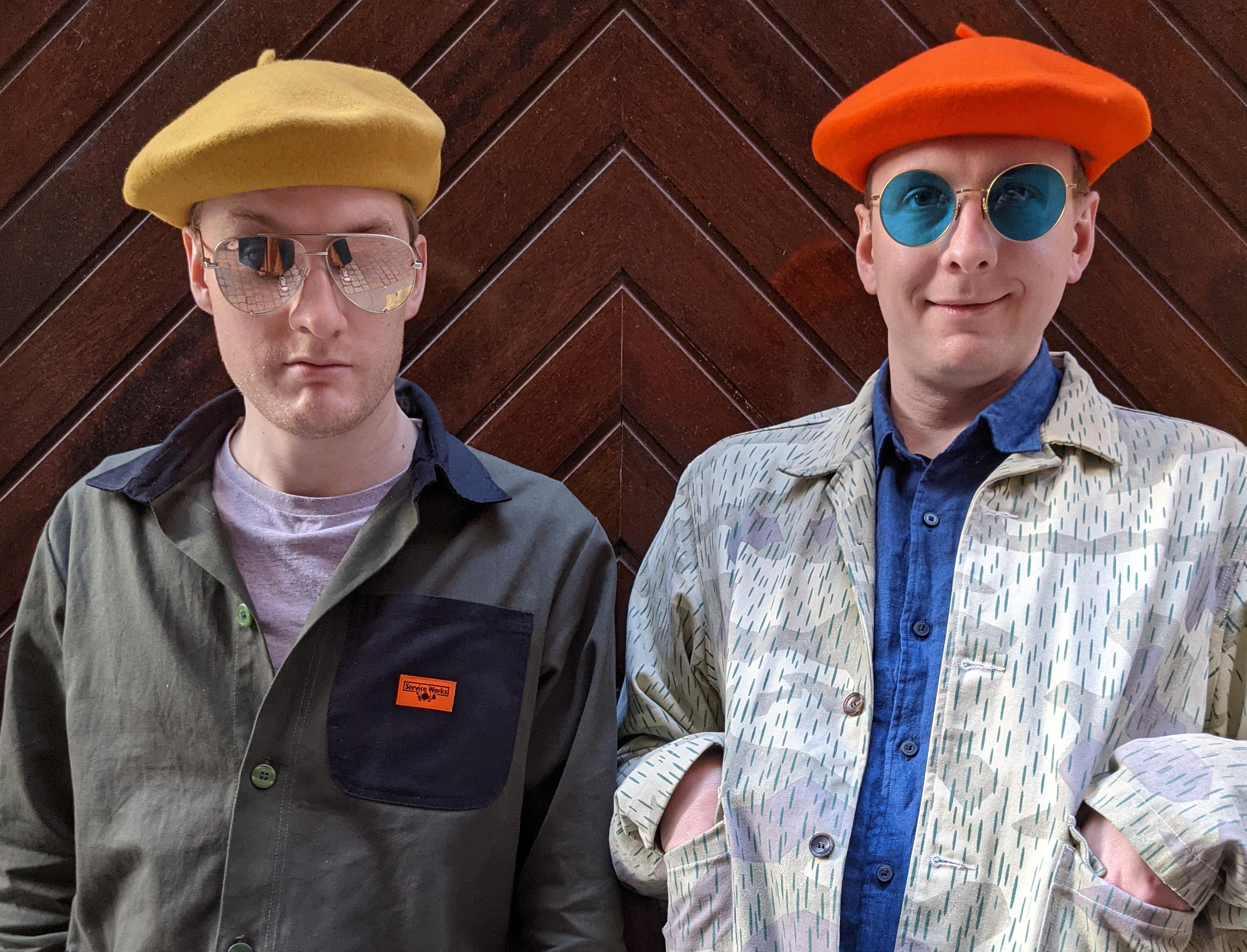 TV tonight James and Joe in their Basque berets