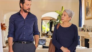  Alvaro Morte as Rafael and Kiti Manver as Isabel in "Two Graves" on Netflix