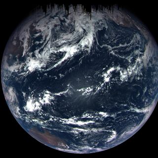 OSIRIS-REx Earth-Flyby Photo