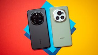 Honor Magic 7 Pro next to Magic 6 Pro