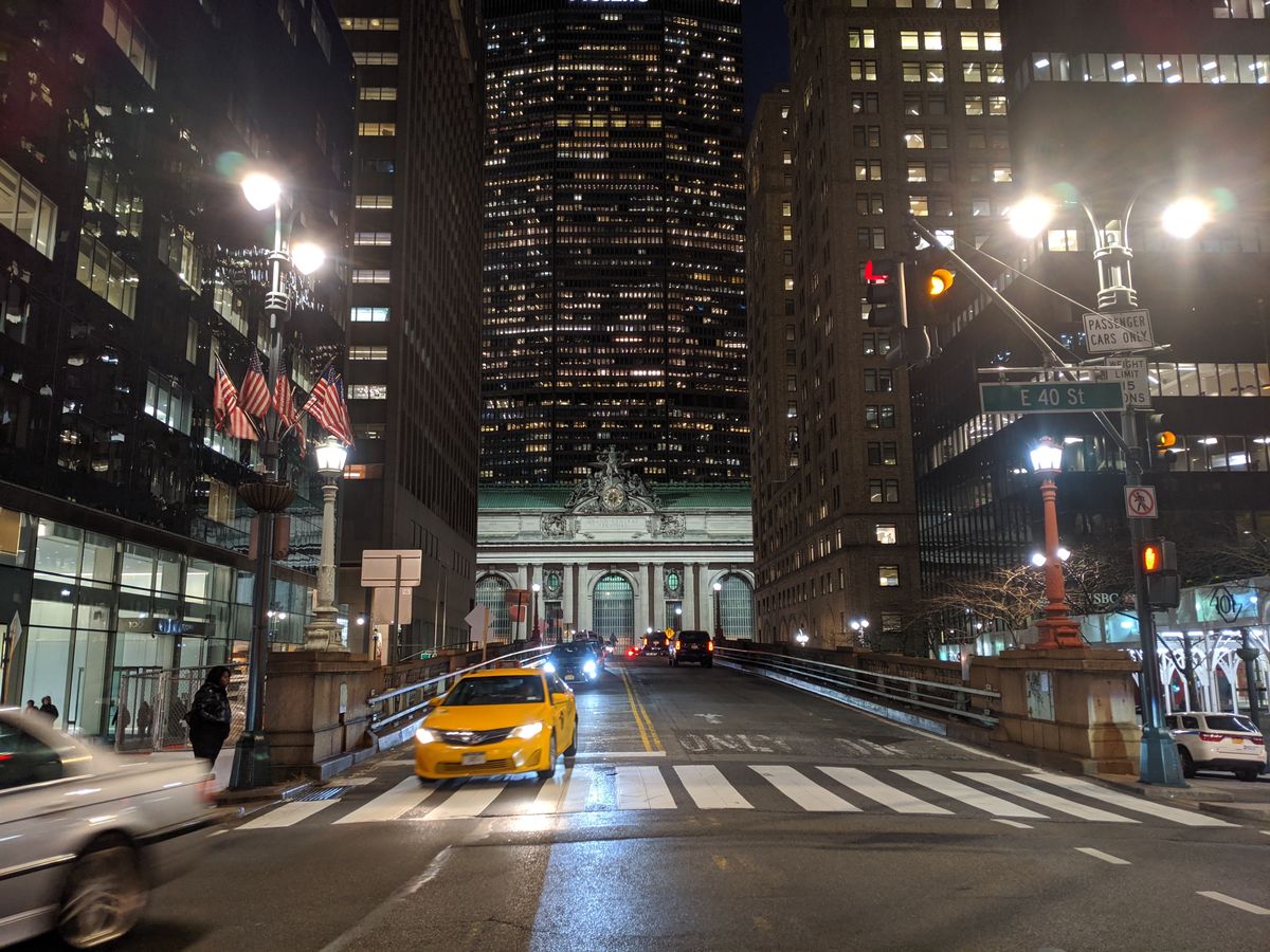 Grand Central Station building clock photo