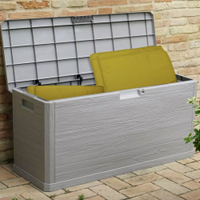 Toomax 280L Wood Effect Garden Storage Box |&nbsp;£30 at Argos