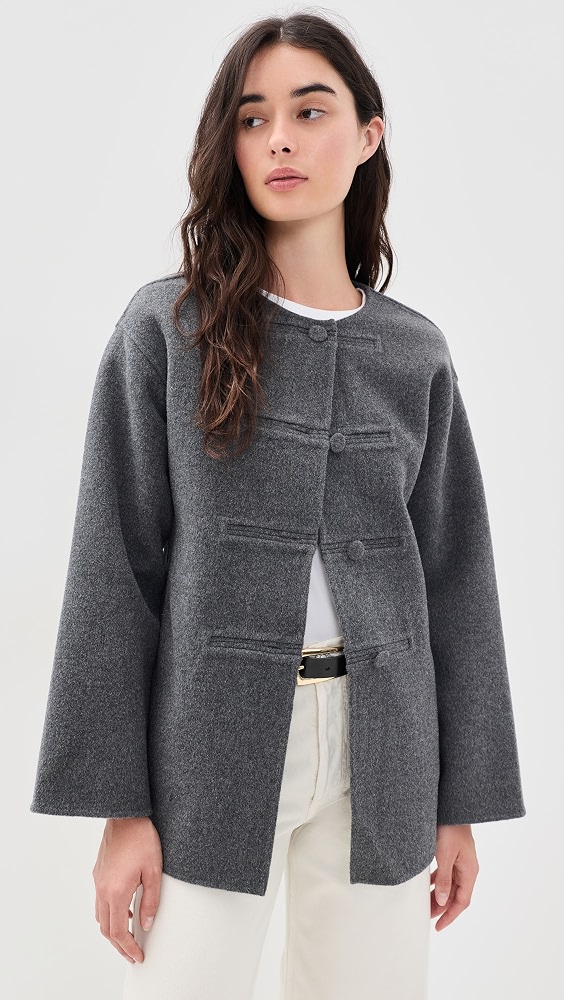 Anouk Jacket - Grey Marl