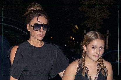 Victoria Beckham's daughter Harper is banned from wearing makeup 'outside the house' 