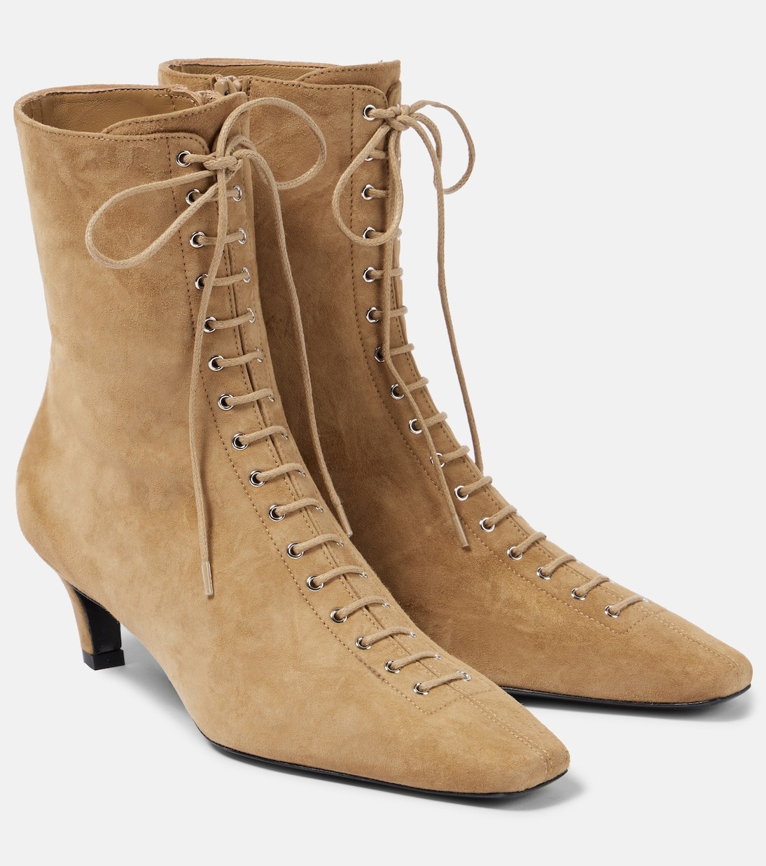 Toteme, Suede Lace-Up Boots