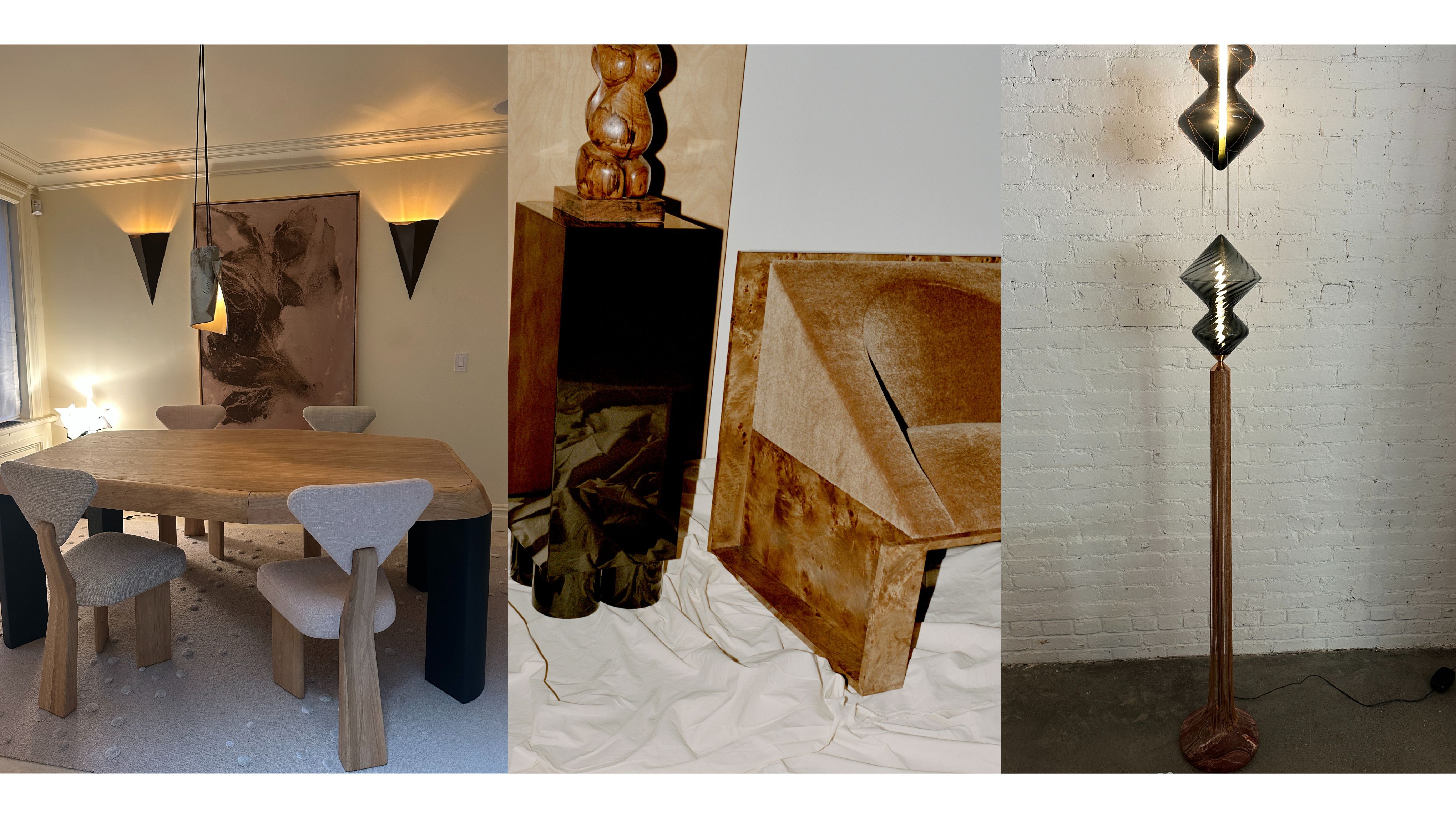 Triangular shapes at NYCxDesign 2025