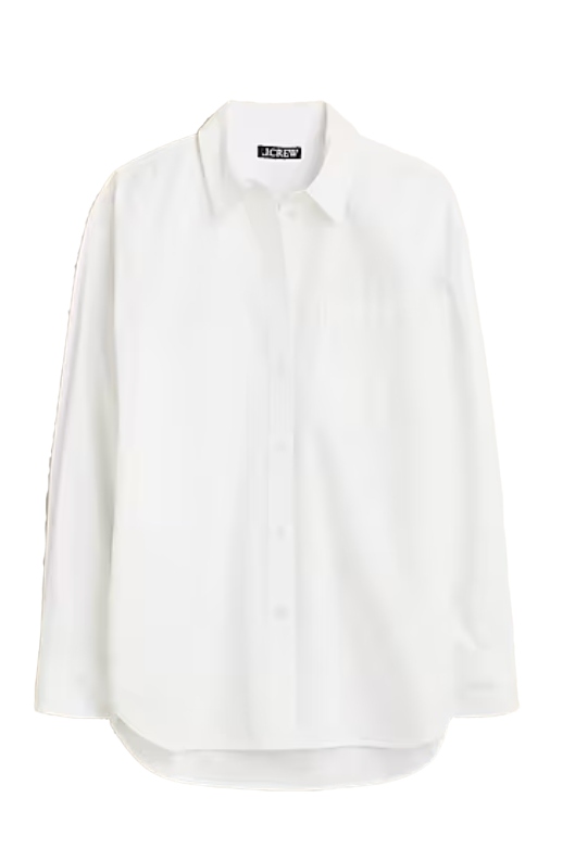 Étienne Oversized Shirt in Striped Cotton Poplin