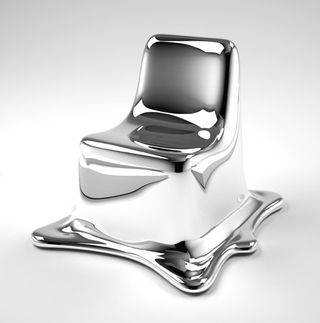 Picture of a Melting Chair