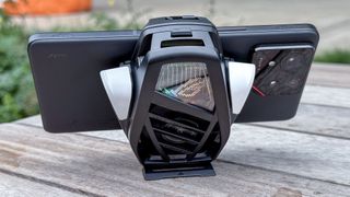 The Asus ROG Phone 9 Pro with AeroActive Cooler X Pro