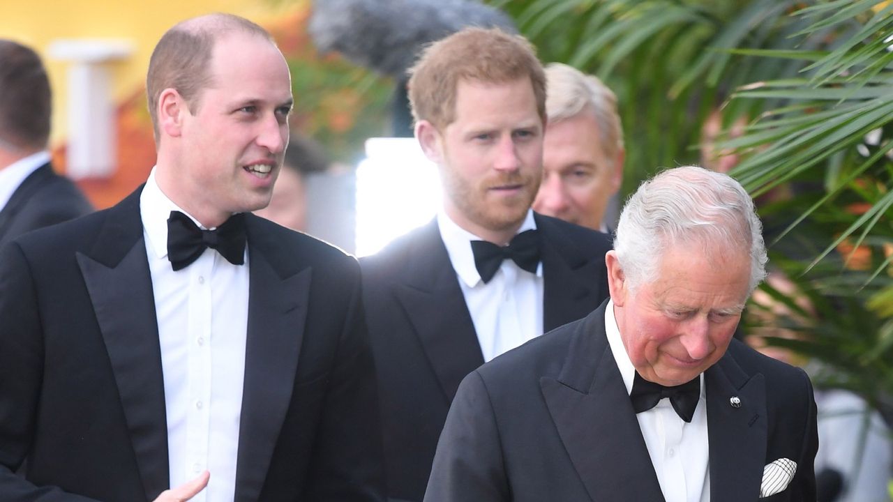 Prince William, Prince Charles and Prince Harry