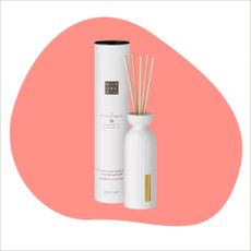 Rituals The Ritual of Sakura Mini Fragrance Sticks on a graphic background