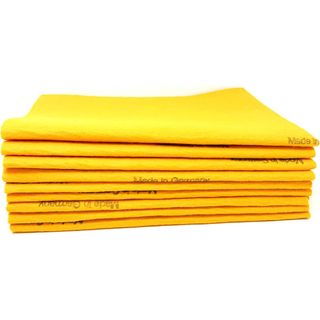 10-pack of yellow absorbent cloths