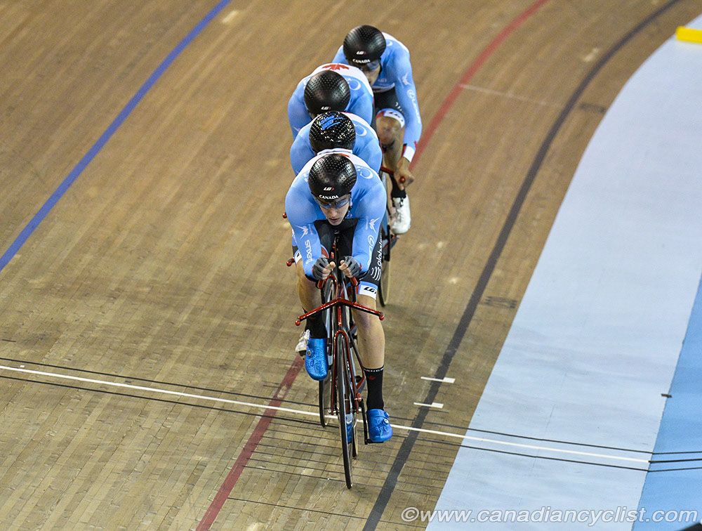 Men Team Pursuit Qualifying - Canada