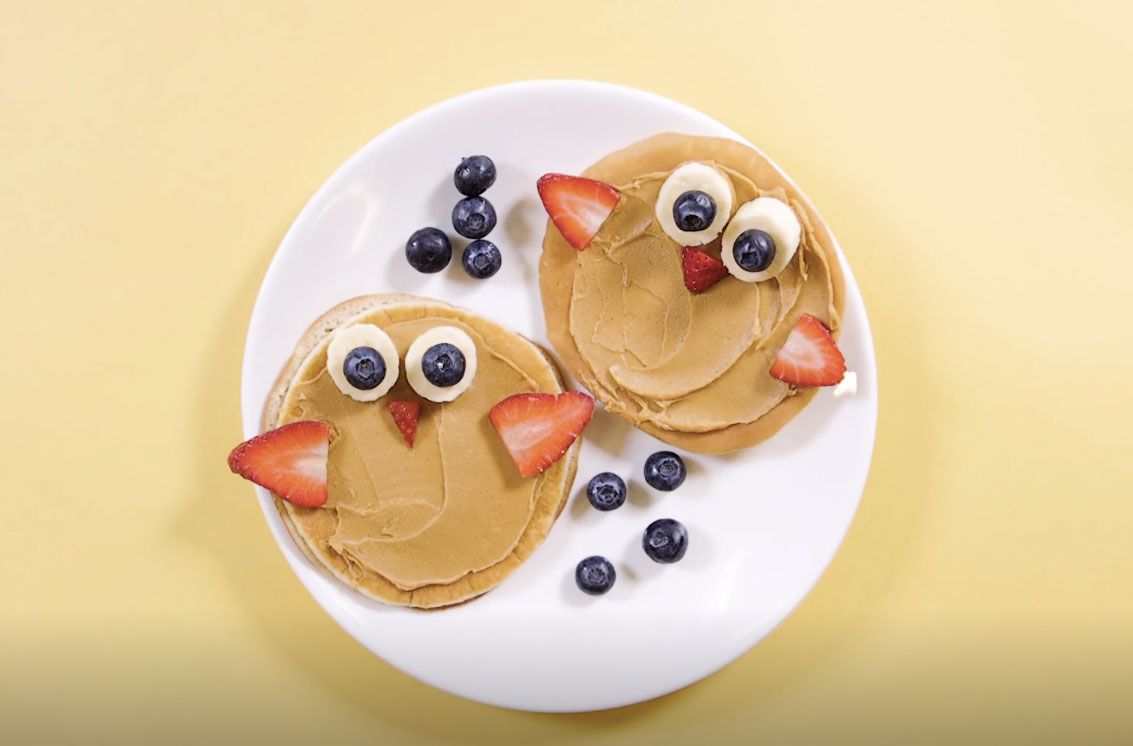 Owl pancakes