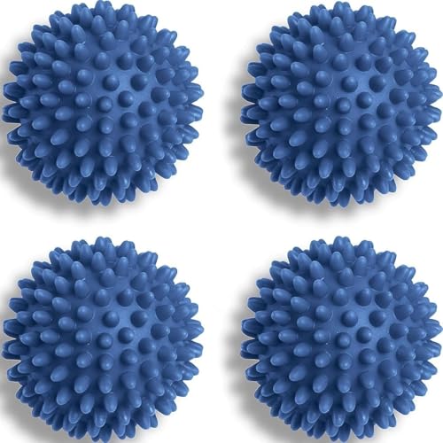 Whitmor Dryer Balls - Eco Friendly Fabric Softener Alternative (set of 4),blue