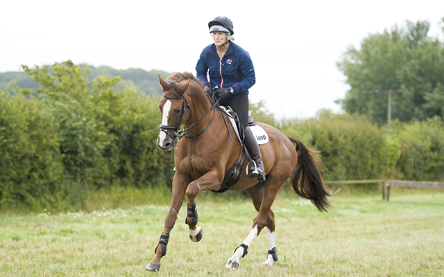 Lucinda Green rides Chilli Morning for Horse & Hound in 2015