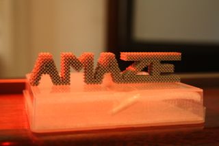 3D Printed AMAZE Program Logo
