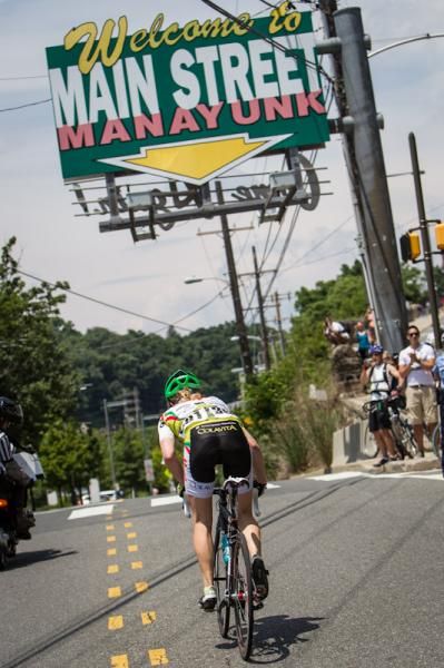 Moriah Macgregor (Colavita-ESPNw) attacks in Manayunk