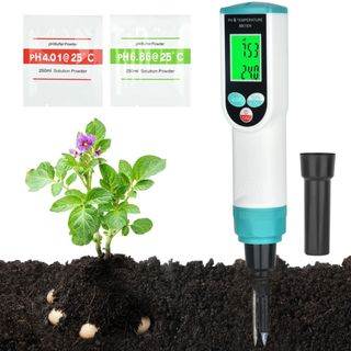 A ph meter for the soil