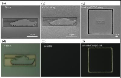 nanotube invisible material