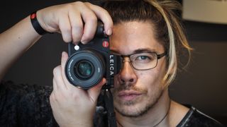 James Artaius using a Leica SL3 camera