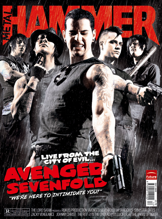 The cover of Metal Hammer 146 featuring Avenged Sevenfold