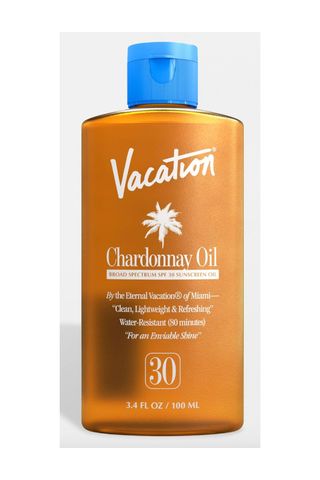 Vacation Sunscreen Chardonnay Oil SPF 30 bottle