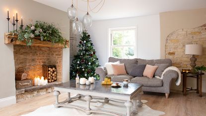 Laura and Mark Stubbs converted mill house comes into its own at Christmas