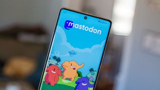 Mastodon launch screen