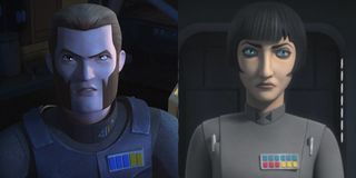 Agent Kallus and Governor Pryce in Star Wars Rebels