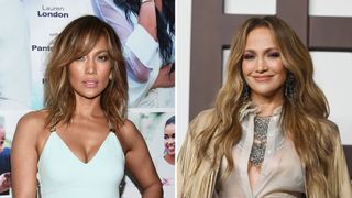 jennifer lopez hair transformation - before and after photos