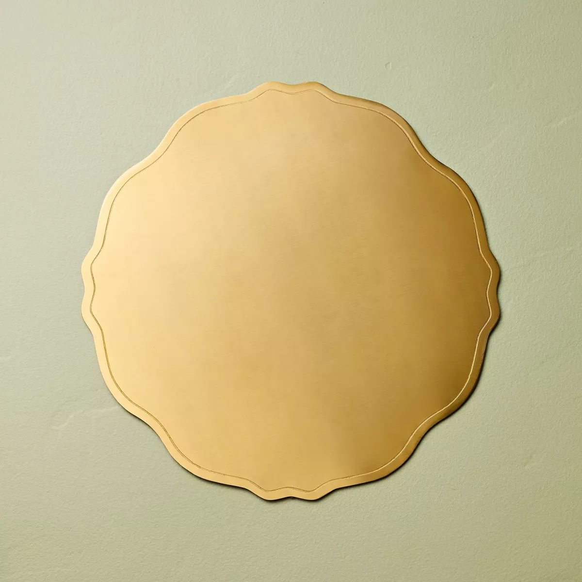 13u0026#34; Novelty Charger Gold - Hearth U0026#38; Handu0026#8482; With Magnolia