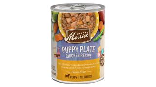 Merrick Grain Free Canned Wet puppy food for small breeds