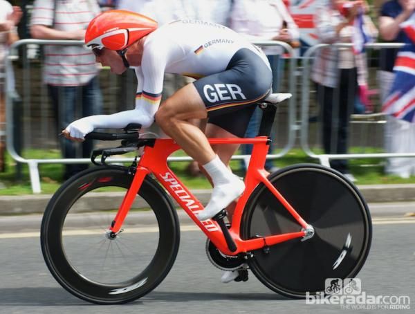 Tony Martin of Germany from side on. Uber aero.