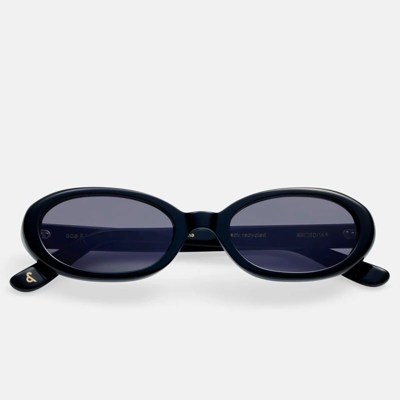black selma sunglasses, ace & tate