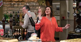 It is Charity Dingle’s surprise birthday party and Chas Dingle and Rebecca White decorate the pub in anticipation. But when it comes to party time, the pub is virtually empty. Will the big night be a damp squib in Emmerdale