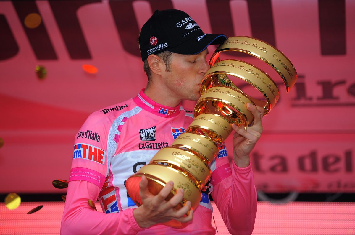 Ryder Hesjedal won the 2012 Giro with Allan Peiper in the team car