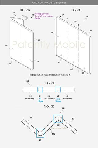 Samsung tri-fold patent