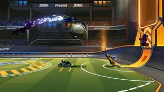 The new mobile game Rocket League Sideswipe