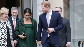 Prince Harry, Duke of Sussex and Meghan, Duchess Of Sussex attend a Commonwealth Day Youth Event at Canada House on March 11, 2019 in London, England. (Photo by Neil Mockford/GC Images)