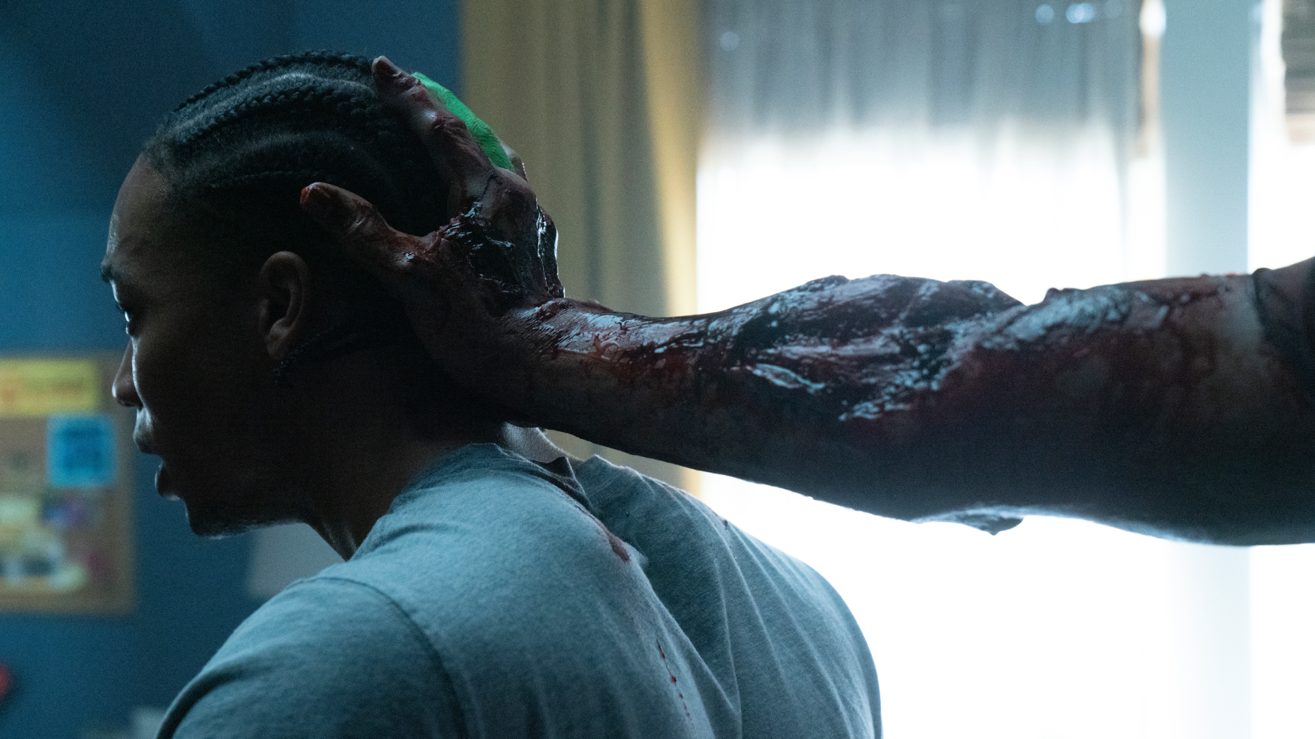 Jhaleil Swaby as Dean in Corin Hardy's supernatural horror Whistle