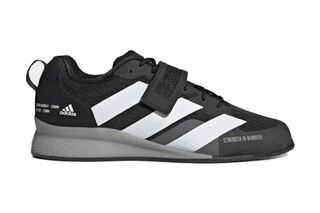 Adidas Adipower Weightlifting Shoes in black and white