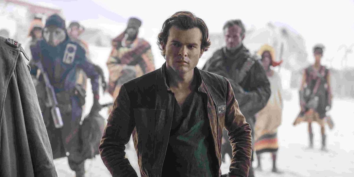 Alden Ehrenreich as Han Solo in Solo: A Star Wars Story (2019)