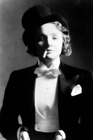 Marlene Dietrich 1930s fashion icons