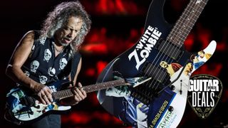 ESP LTD Kirk Hammett Signature KH-WZ White Zombie
