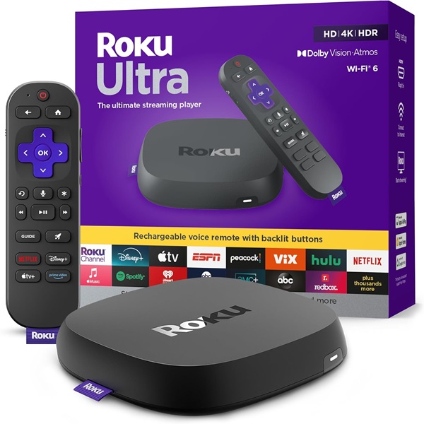 Более быстрый и мощный стример Roku Ultra 2024 за 99 долларов выходит вместе с первым обновлением ОС.