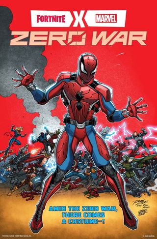 Fortnite X Marvel: Zero War promo art